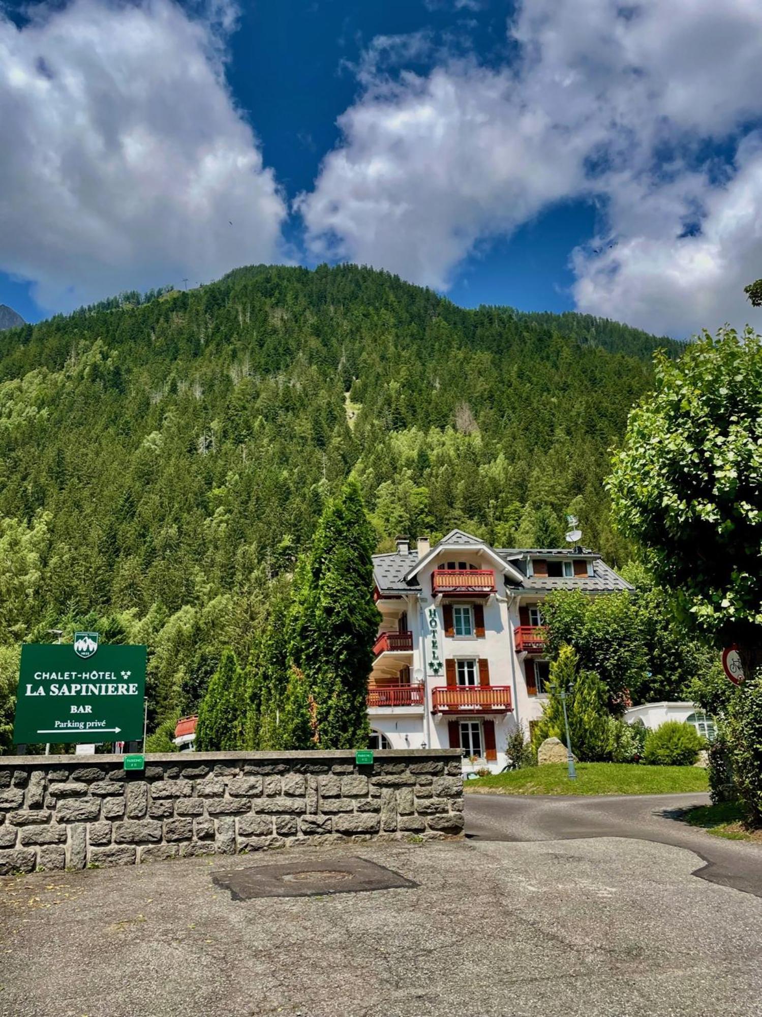 Chalet Hotel La Sapiniere Chamonix Exteriér fotografie