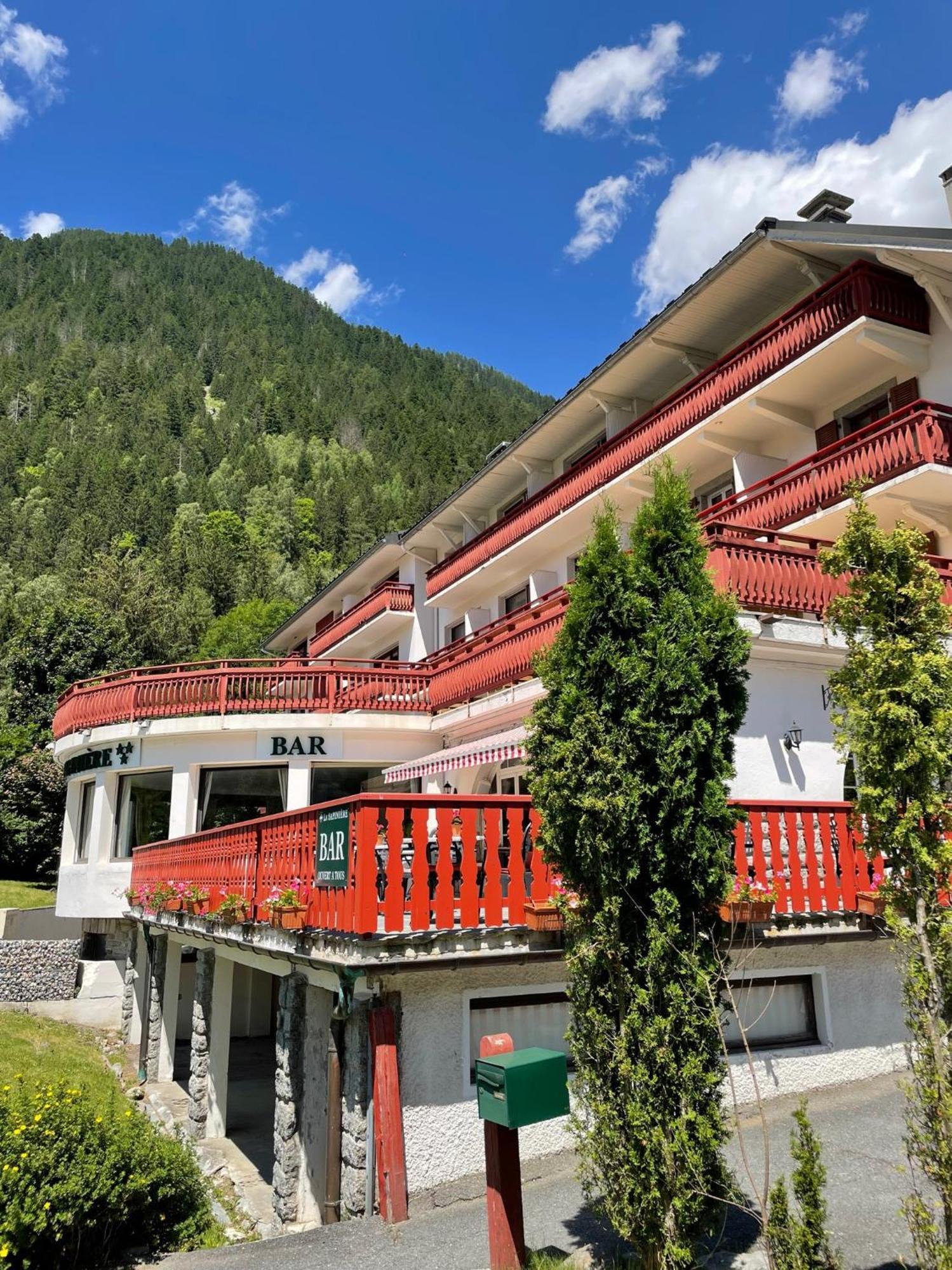 Chalet Hotel La Sapiniere Chamonix Exteriér fotografie