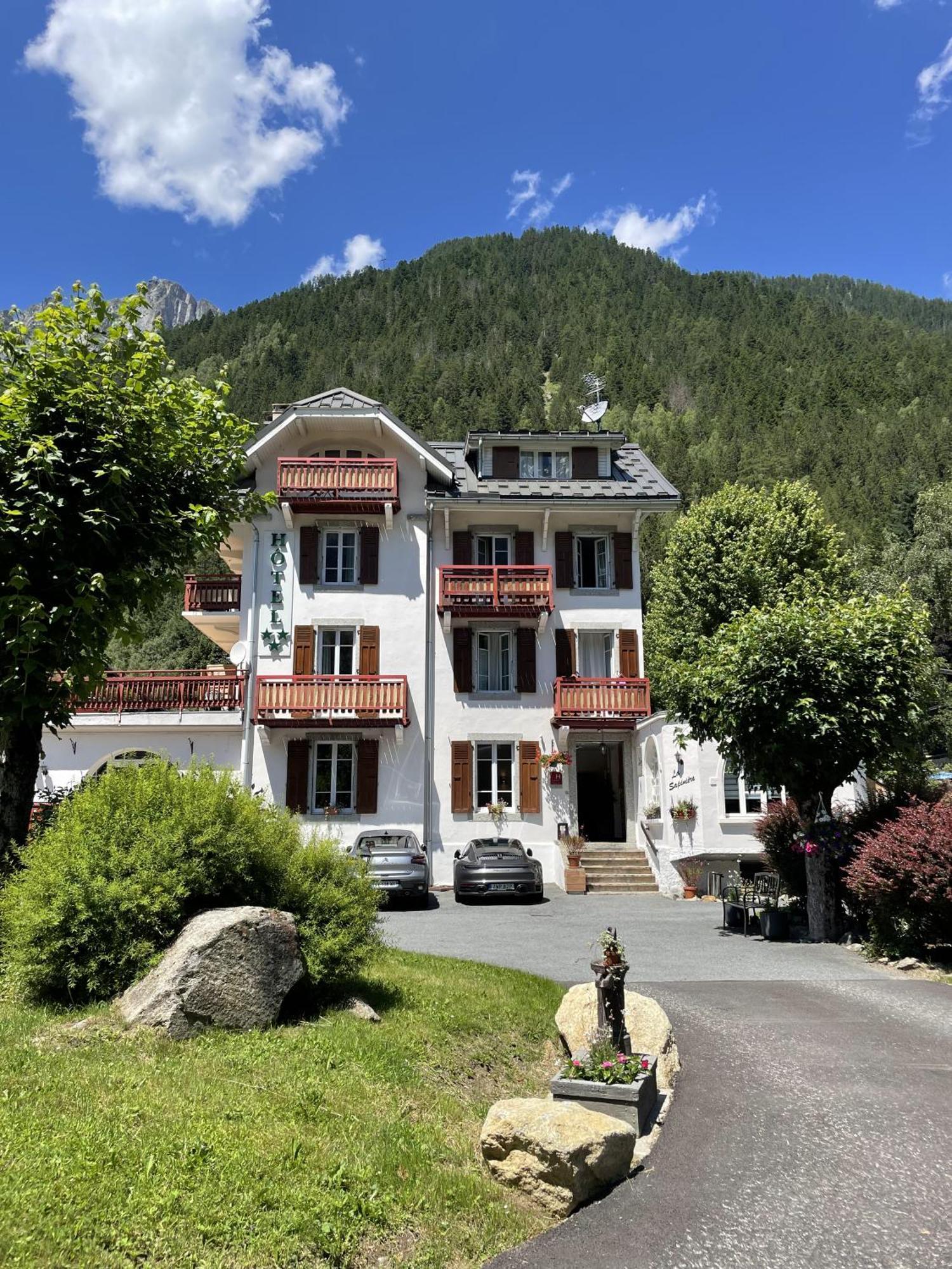 Chalet Hotel La Sapiniere Chamonix Exteriér fotografie