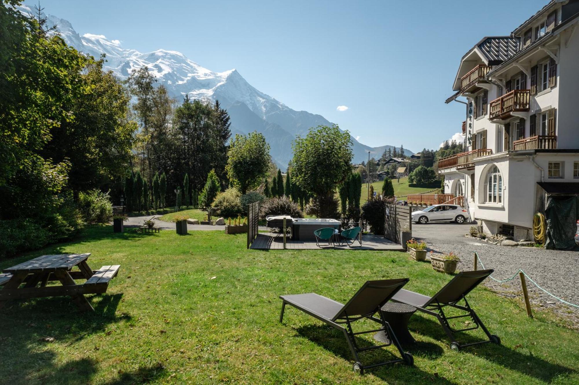 Chalet Hotel La Sapiniere Chamonix Exteriér fotografie