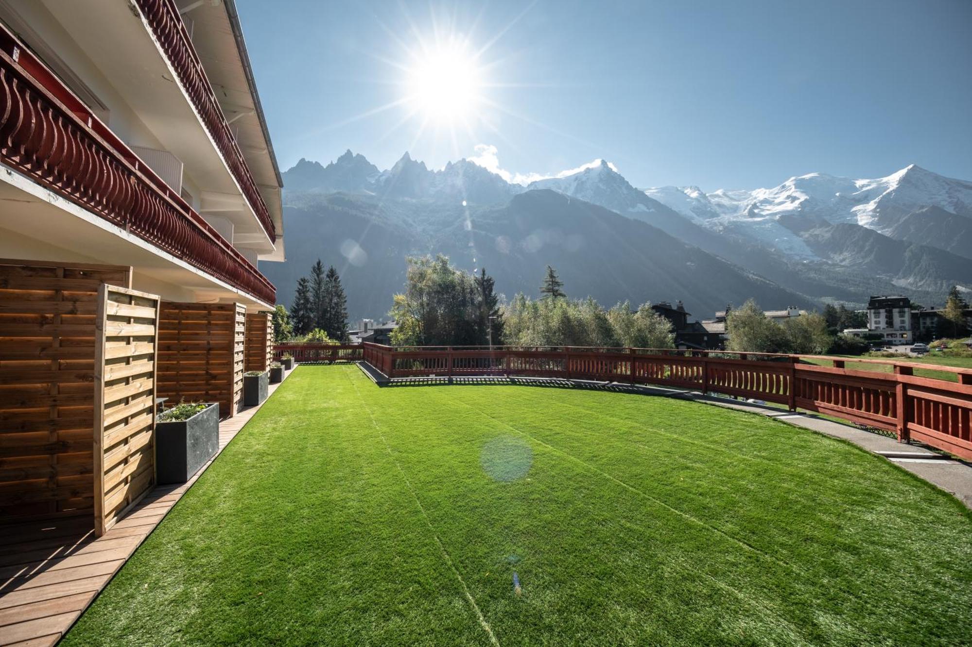 Chalet Hotel La Sapiniere Chamonix Exteriér fotografie