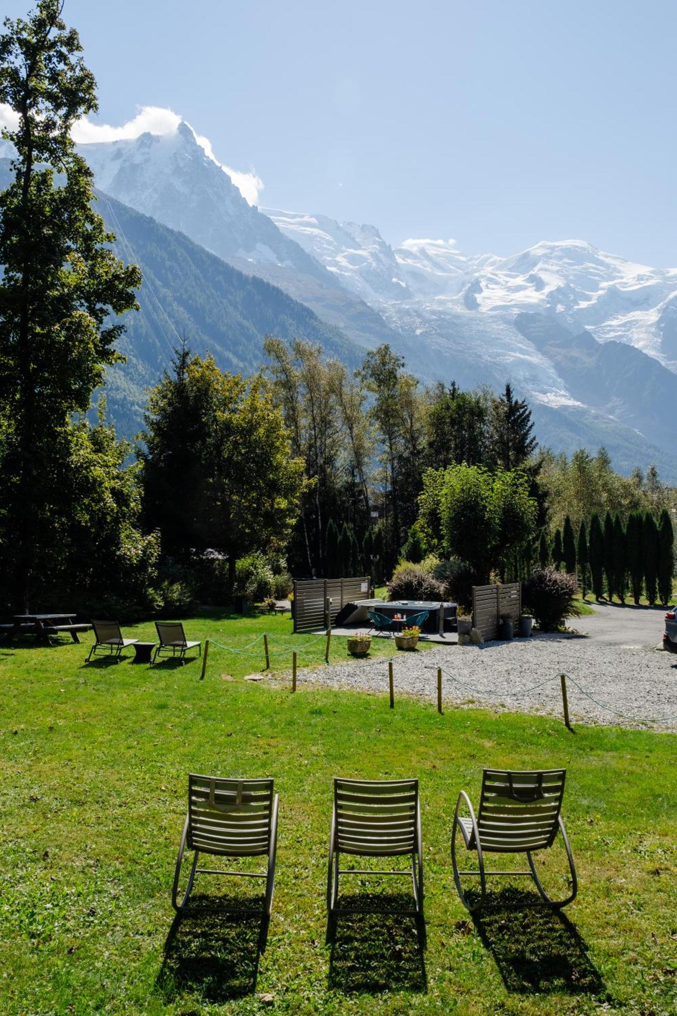 Chalet Hotel La Sapiniere Chamonix Exteriér fotografie