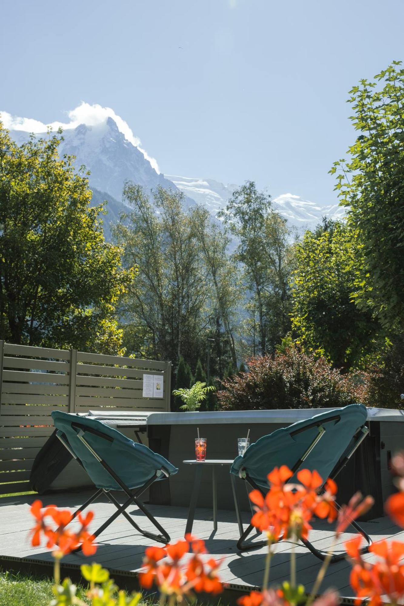 Chalet Hotel La Sapiniere Chamonix Exteriér fotografie